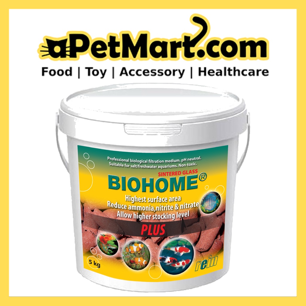 Biohome Plus Media Filter 5kg Shopee Singapore
