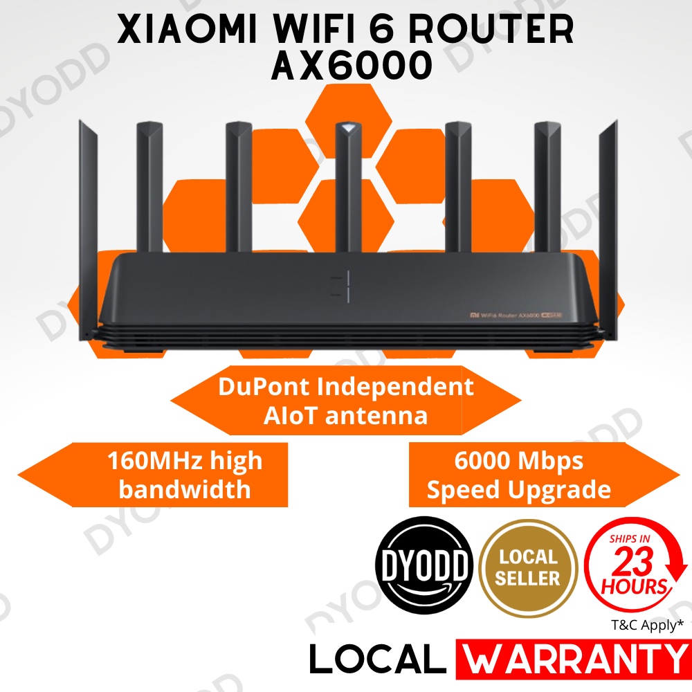 [Latest] Mi AIoT Router AX6000 WiFi 6 Enhanced Edition (CN Version ...