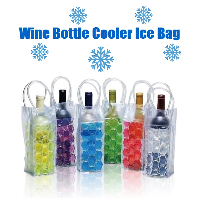 Wine Bottle Freezer Gel Bag Portable Liquor Cold Tool Rapid Chilling ...