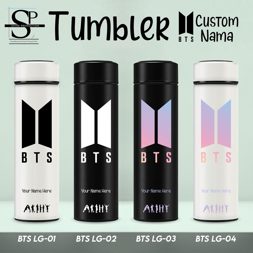 Tumbler BTS Drink Bottle BTS Logo | Shopee Singapore