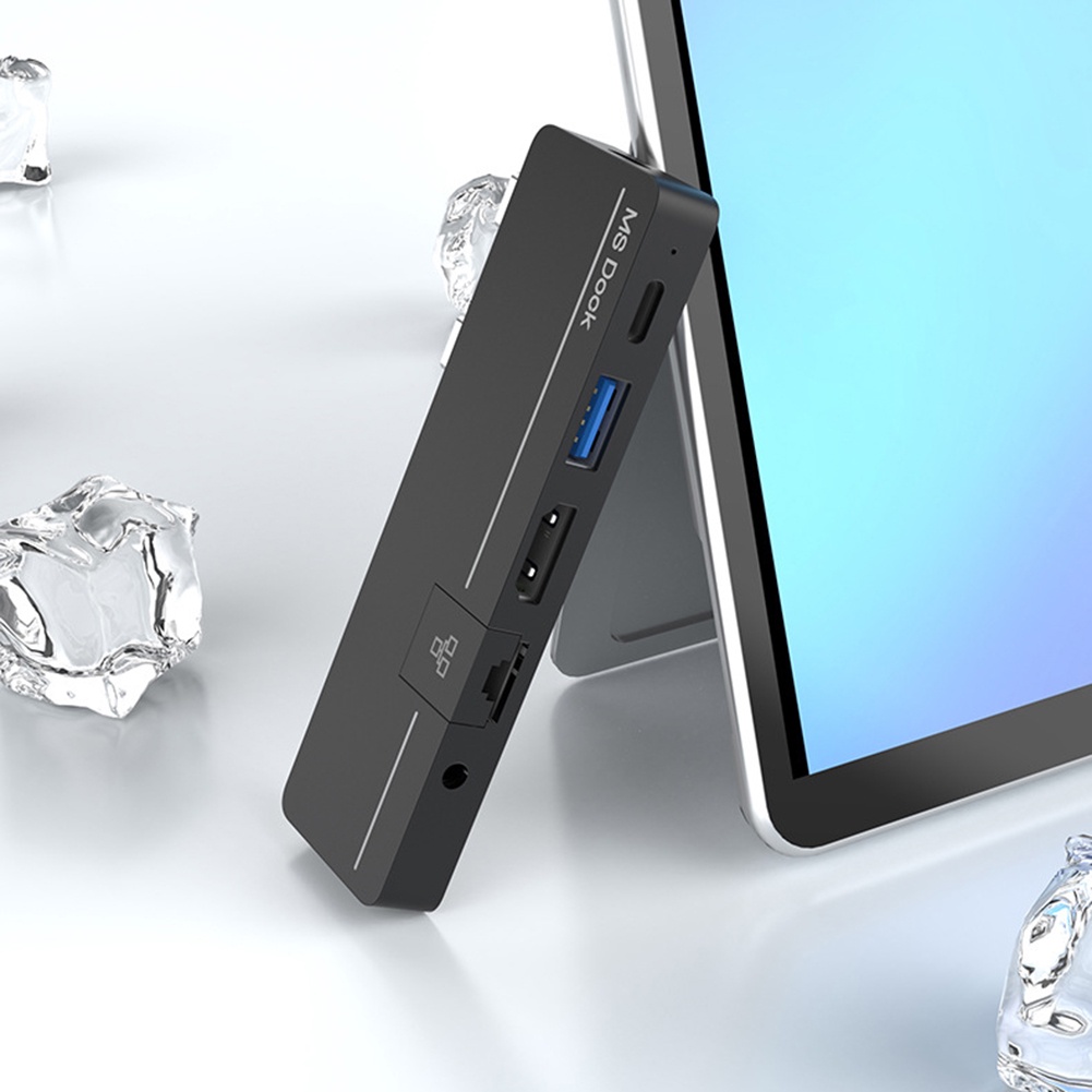 7 in 1 USB C Hub Surface Pro 8 9 10 11 2022 Dock for Microsoft Surface