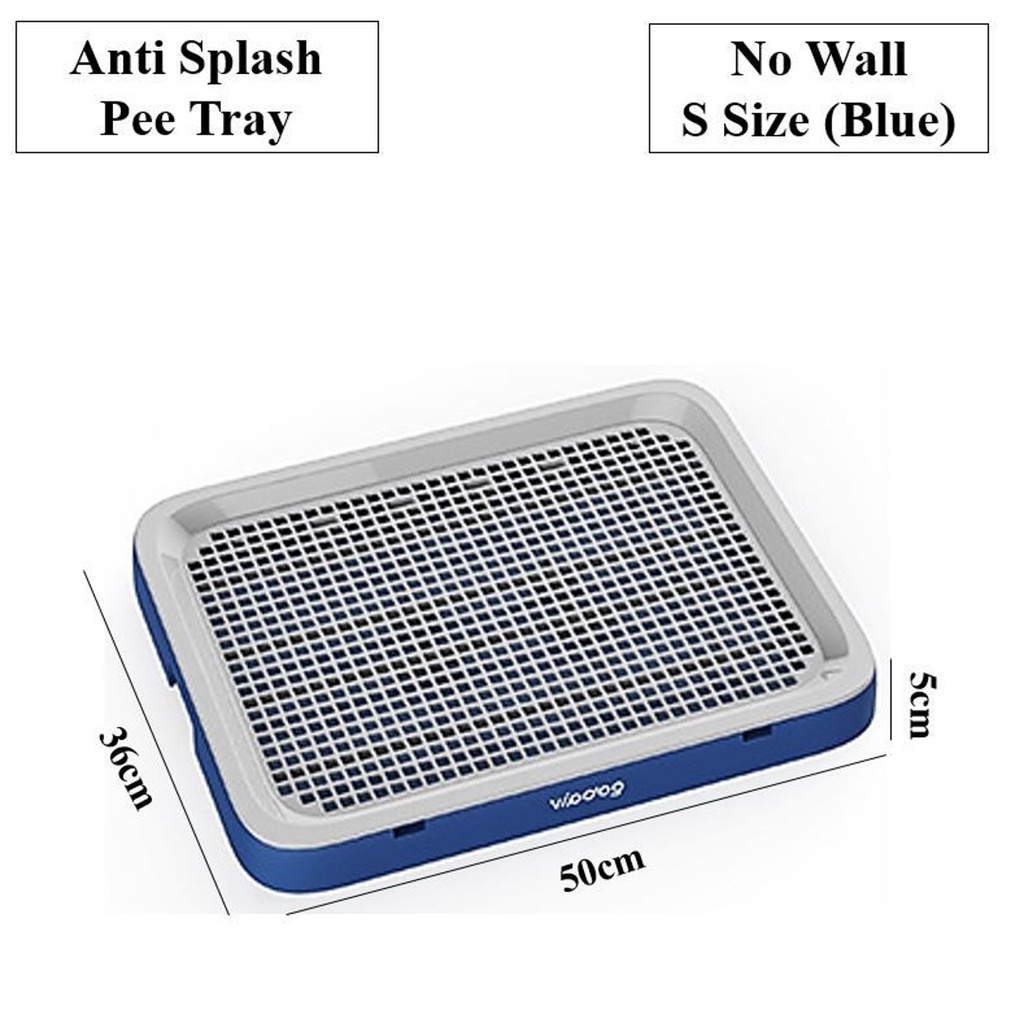 [SG SELLER] Dog Pee Tray Metal Pee Tray Plastic Tray Dog Puppy Toilet