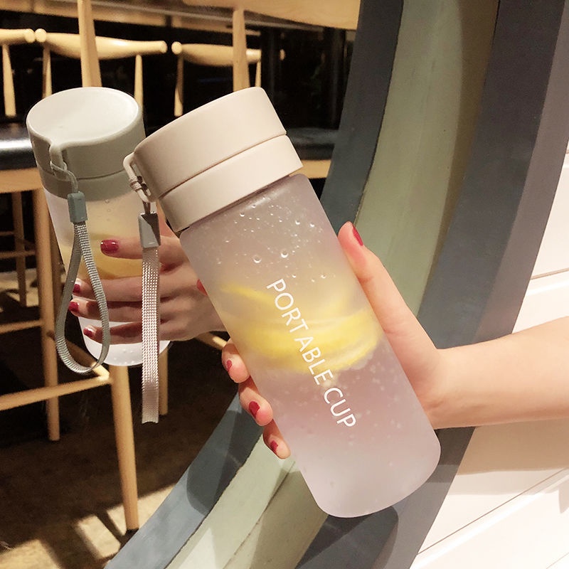 High-Quality 800ml/600ml Leak Proof water bottle Sports Fruit Lemon ...