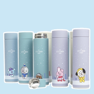 KPOP BTS Wing Gradient Water Bottle Frosted Bangtan Boy Drink Cup