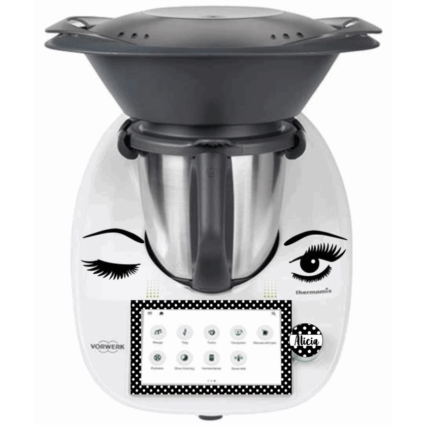 (Support SG) Decal Sticker for Thermomix Deco / Decorate Dress up your ...