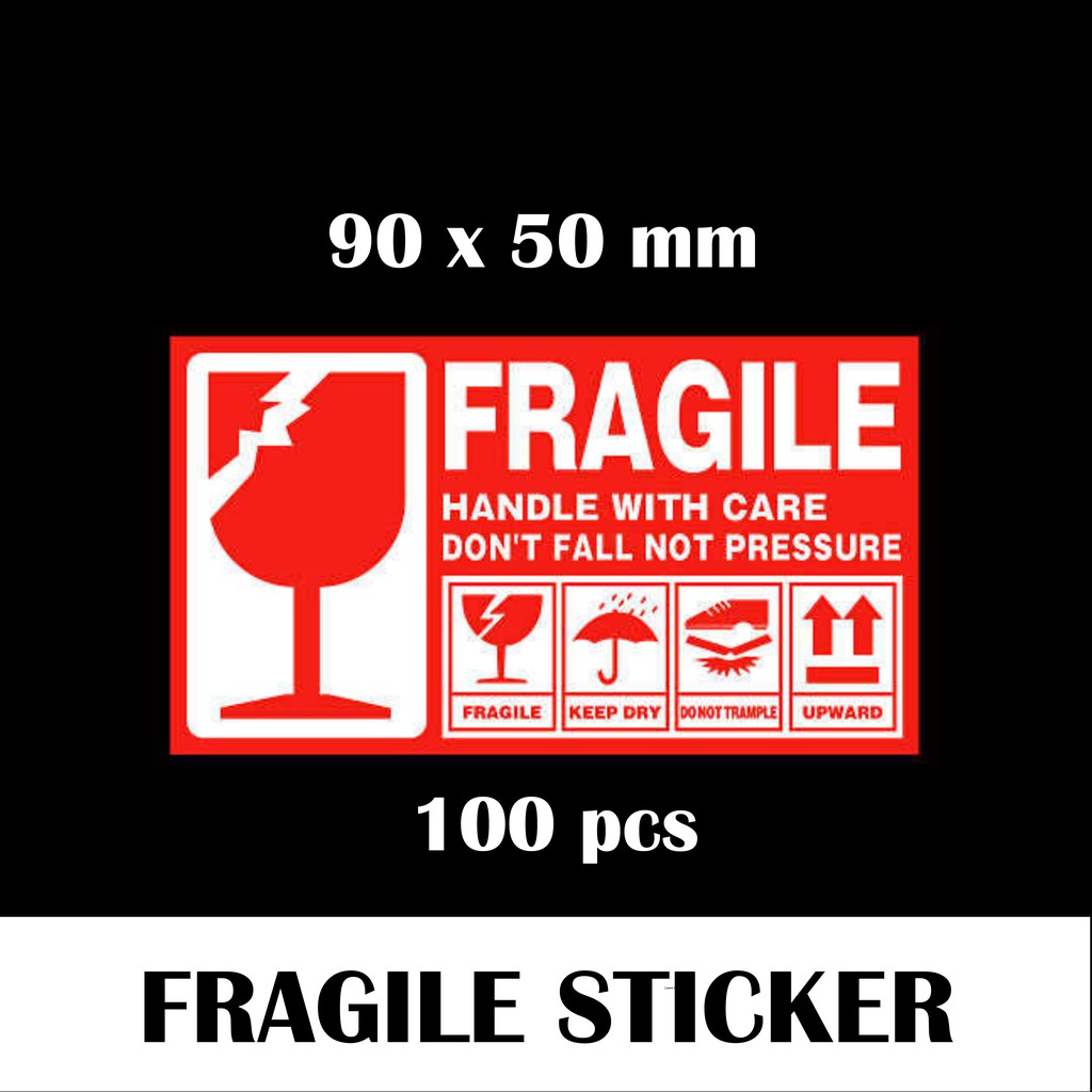 fragile sticker - Prices and Deals - Jul 2026 | Shopee Singapore