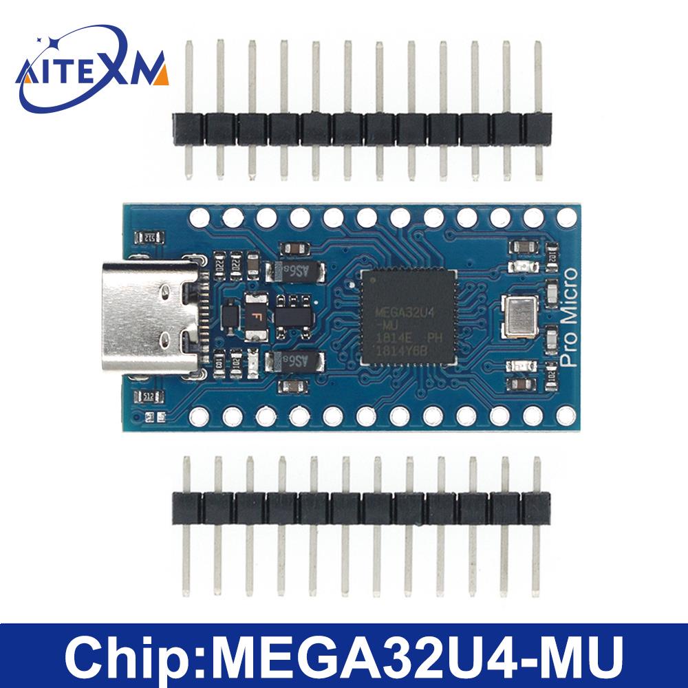 MICRO/MINI/TYPE-C USB ATMEGA32U4 Module 5V 16MHz Board For Arduino ...