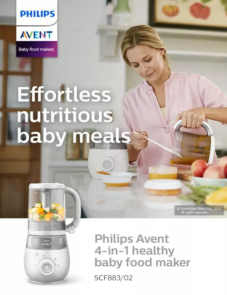 Avent effortless best sale nutritious baby meals