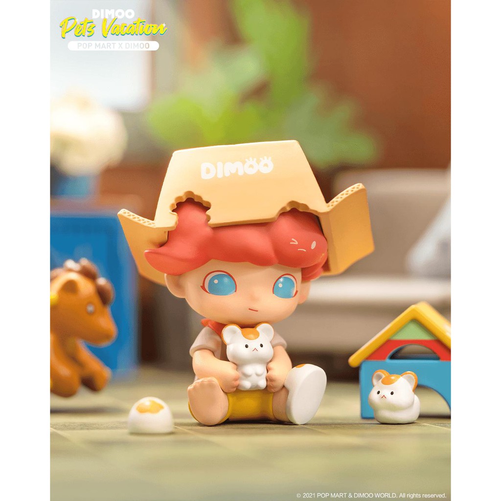 PREORDER POPMART DIMOO PET VACATION SERIES BLIND BOX FIGURINE