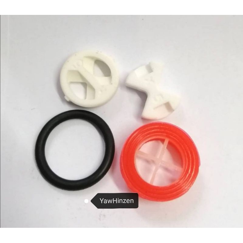 1/2'' Replacement Ceramic Disc & Silicon Washer insert Turn Set for ...