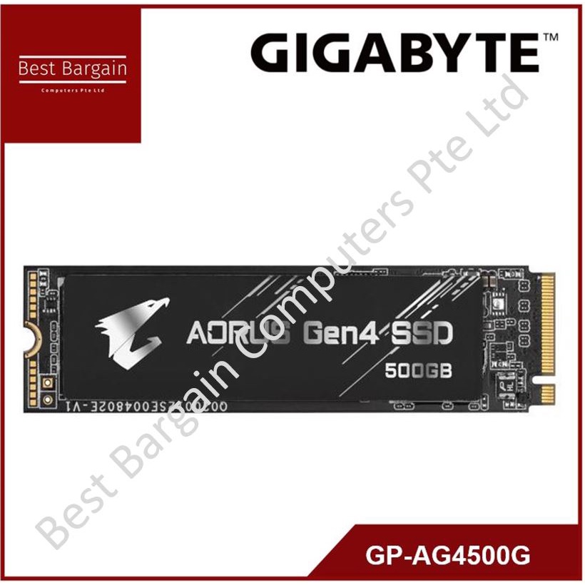 Best Bargain GIGABYTE AORUS 500GB PCIE 4.0 NVME SSD (GPAG4500G