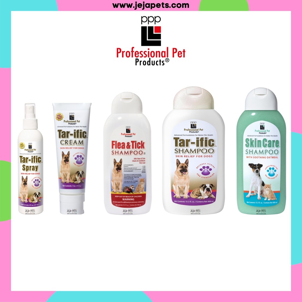 Professional Pet Products PPP Skin Coat Solutions Shampoo Flea Tick Spray Cream Shopee Singapore