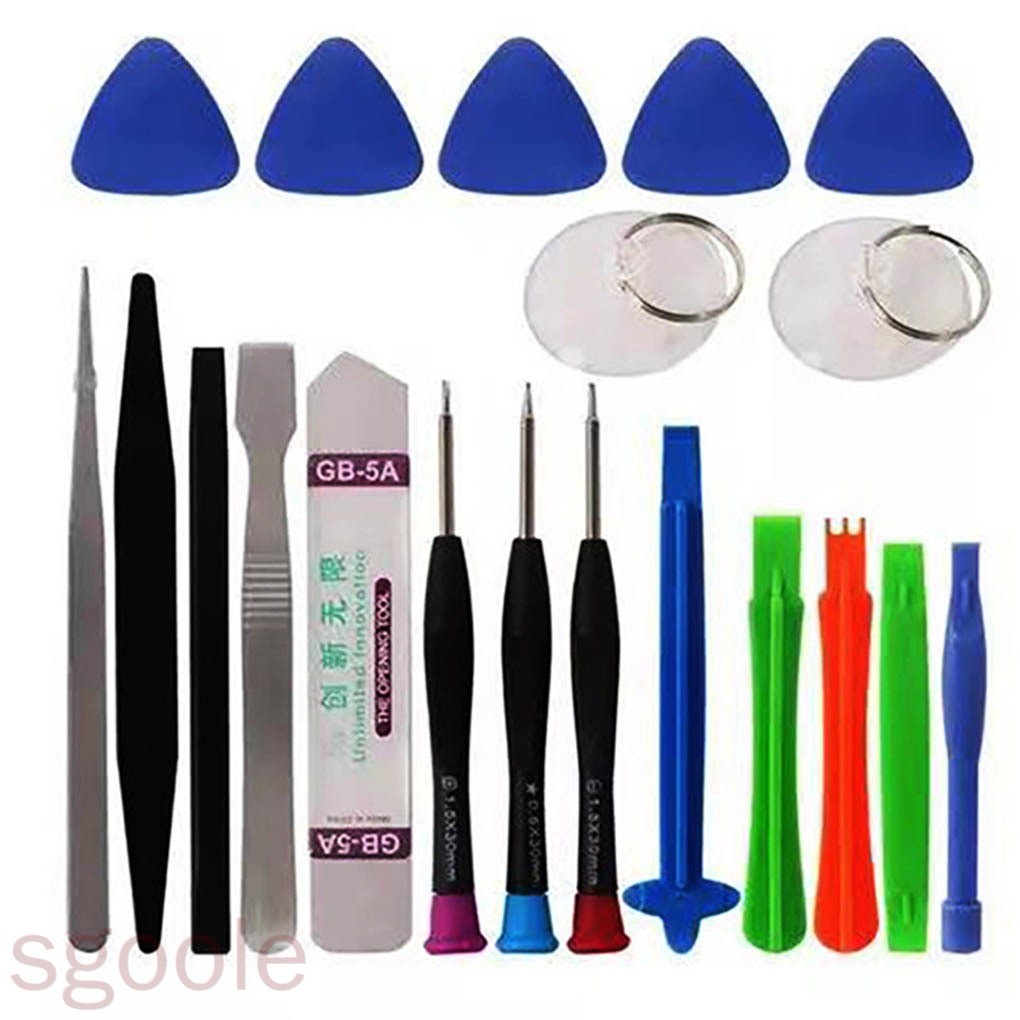 【Ready Stock】20-in-1 Mobile Phone Repair Tools Kit Spudger Pry Opening Tool Electronics Screwdriver Repair Tools