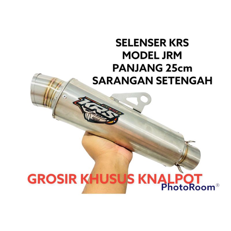 KRS Racing Exhaust silencer Jrm Model 25cm long cheap silencer | Shopee ...
