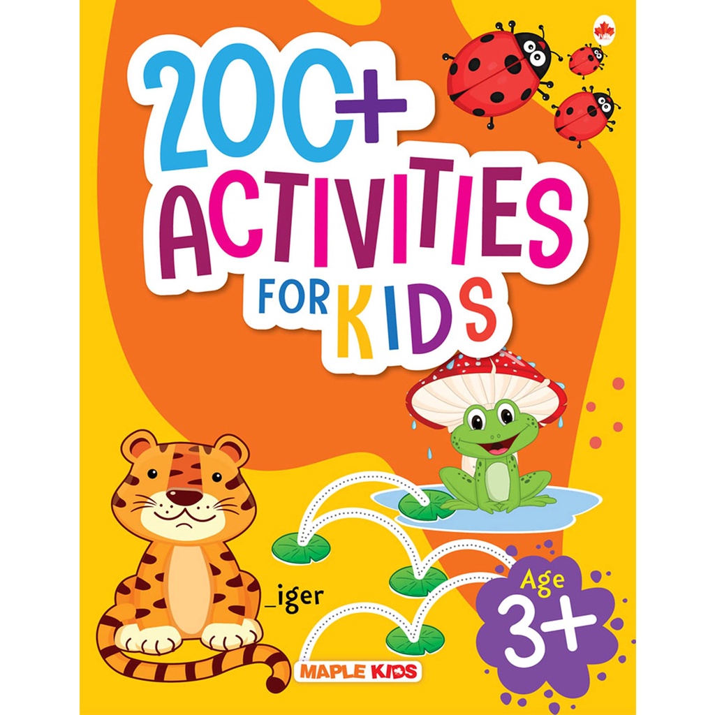 English book/Activity Book/Brain Activity Book for Kids 200