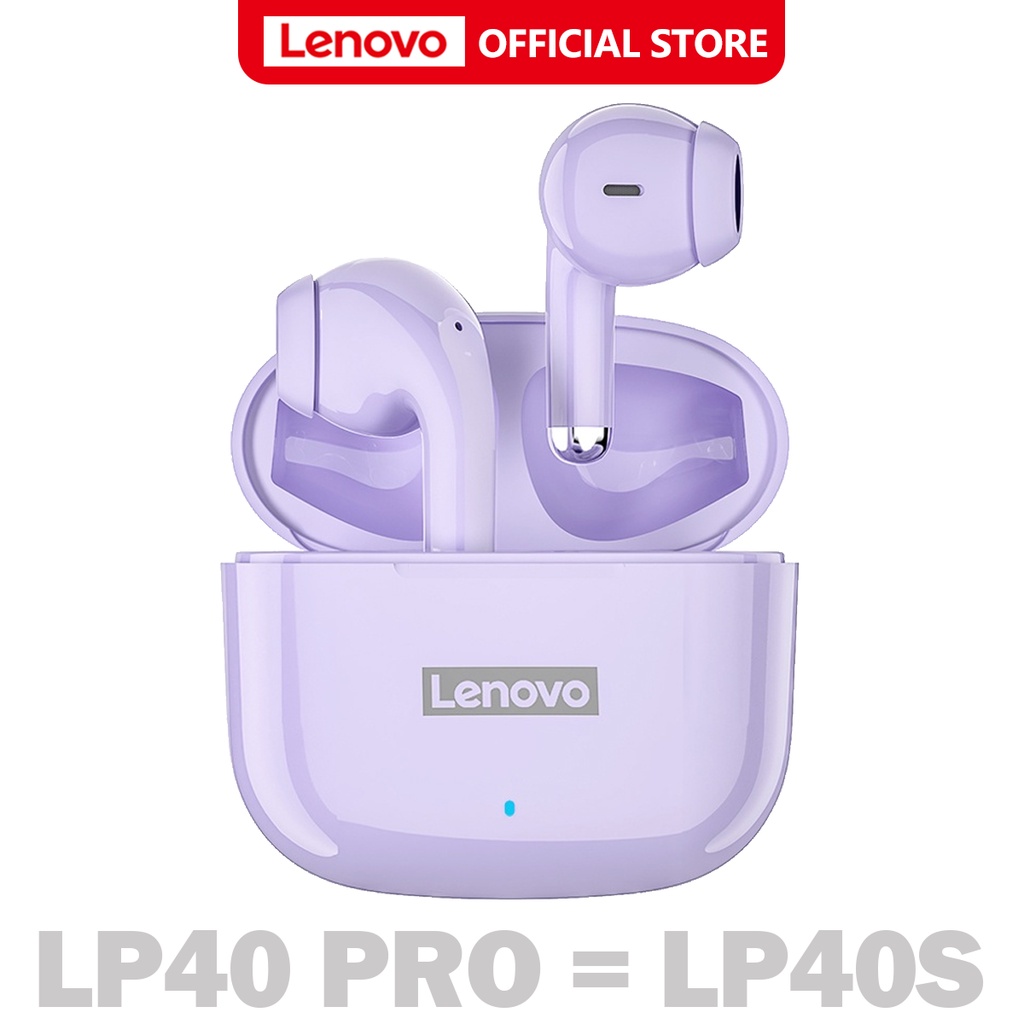 Lenovo Earbuds LP40 Pro / LP40 True wireless Earphone Bluetooth 5.0 Low ...