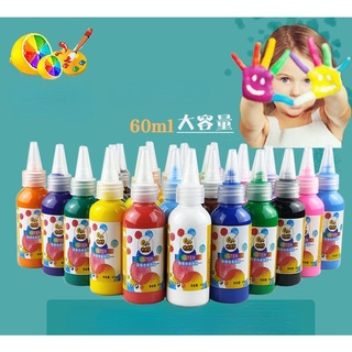 Jar Melo Safe Finger Paints for Baby Kids 3 4 5 6 7 8+Age, 2.1 fl.oz 6  Color Non Toxic Finger Painting Set for Toddler Washable Art Project  Painting
