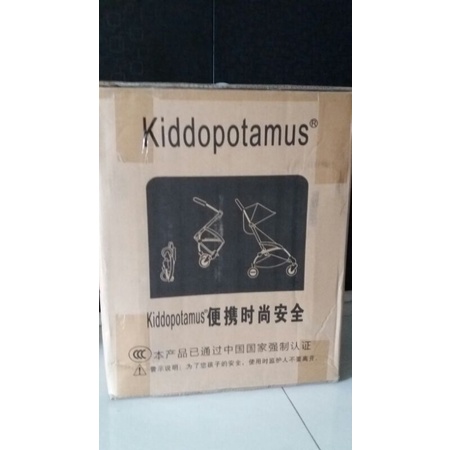 Brand new Kiddopotamus Stroller only piece left. Shopee Singapore