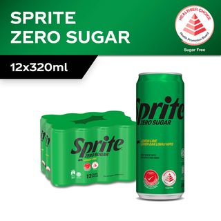 Sprite Zero Sugar (12 x 320ml) | Shopee Singapore