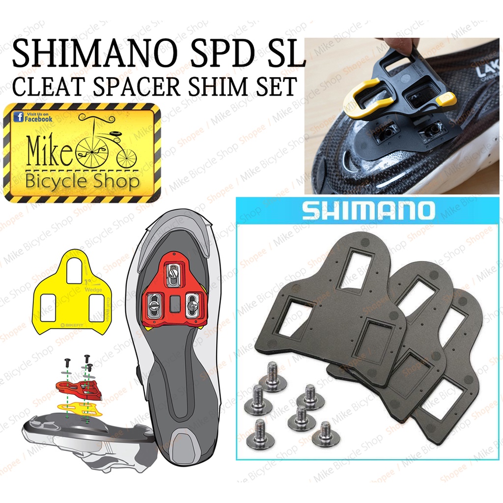 Cleat discount shims spd