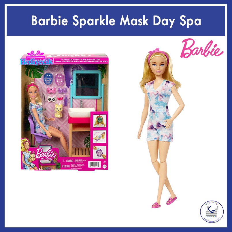 Barbie spa day blonde doll hotsell