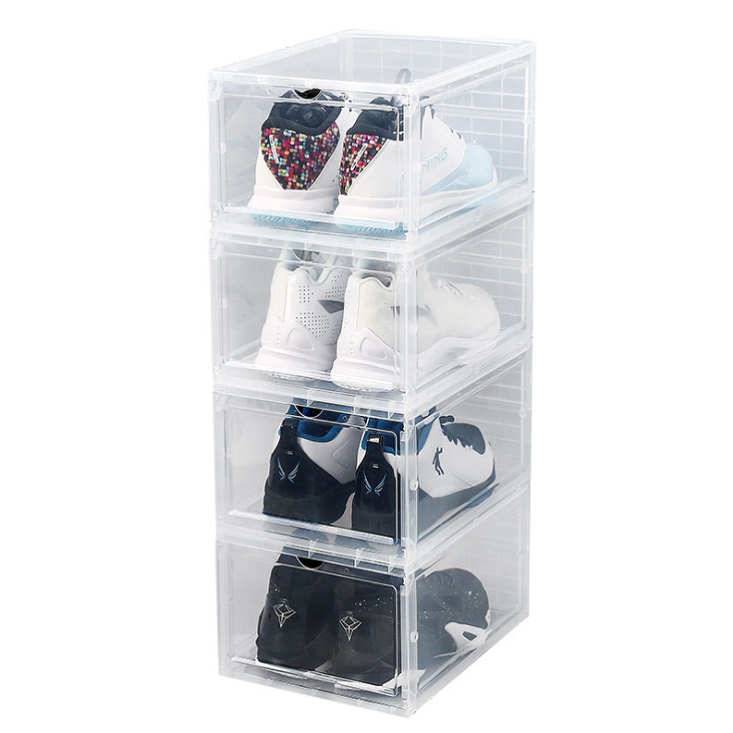 AJ Stackable Sneakers Shoe Storage Box High Quality Big Capacity