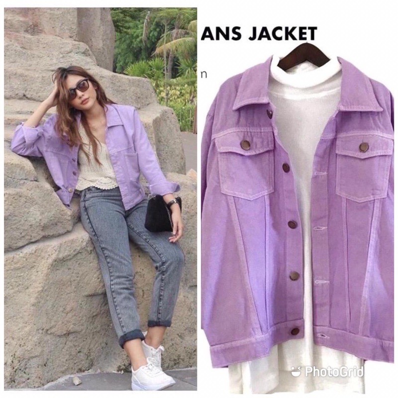 Purple 2025 light jacket