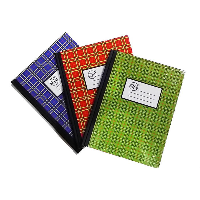 Ria Quarto Notebook 100 Sheets 20.5 x 16cm | Shopee Singapore