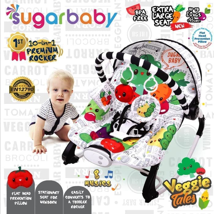 Sugar best sale baby rocker