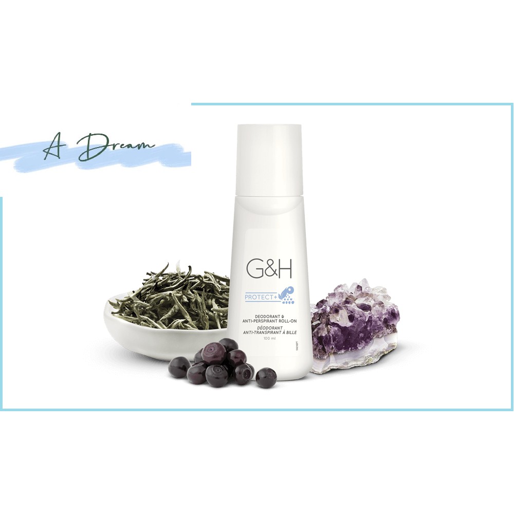 G&H PROTECT+ Deodorant & AntiPerspirant RollOn (100ml) Shopee Singapore