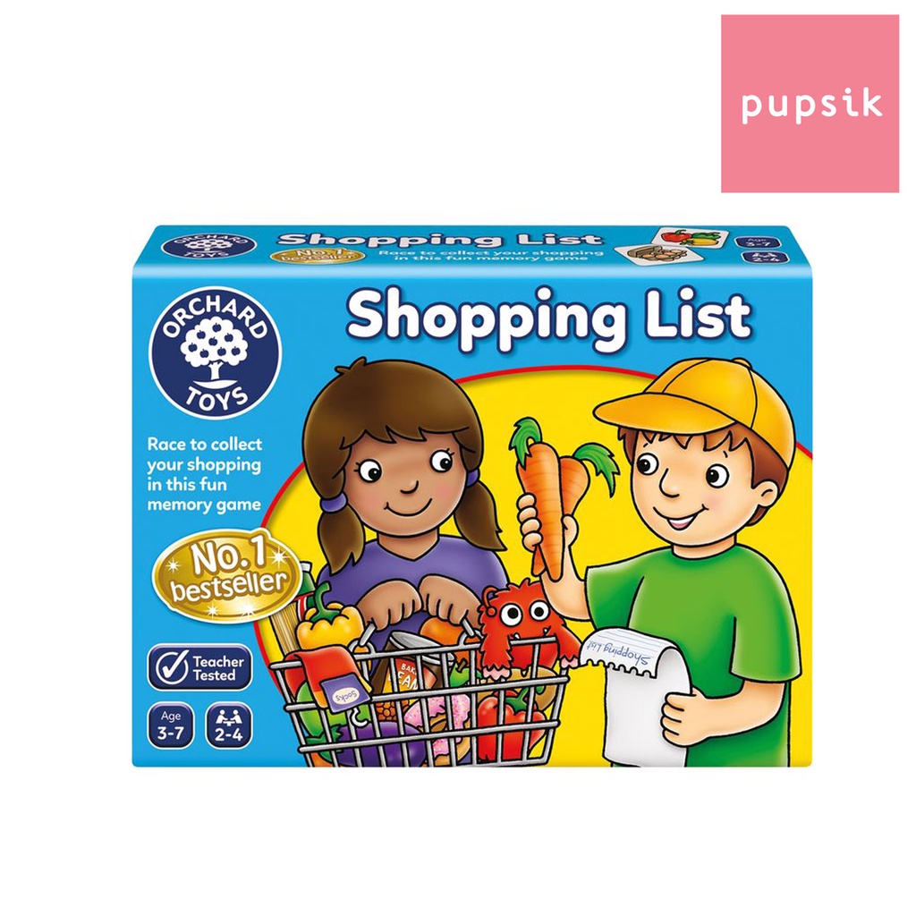 Orchard Toys Shopping List Game + Extras Shopee Singapore