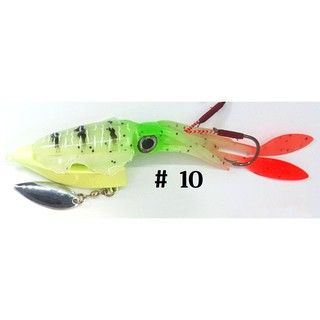 LV 60G Soft Squid Lures Sotong Chase Jig Baits Rubber Sotong 15cm