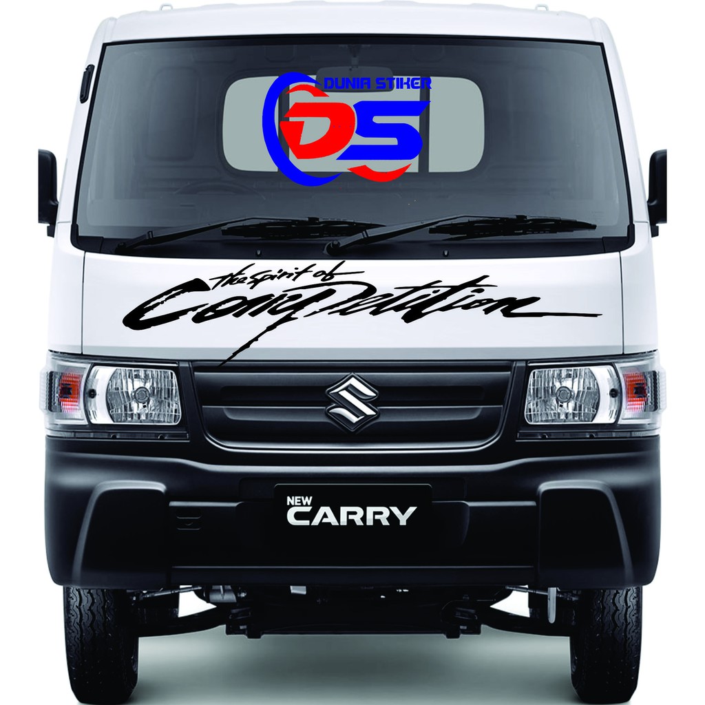 Pickup Car Cutting Stickers COMPETITION Front Hood Stickers for Pick Up ...