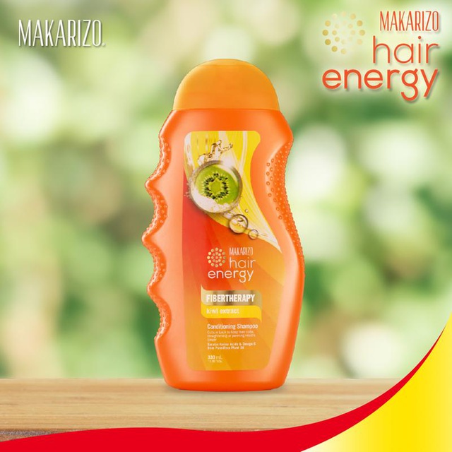 Makarizo Hair Energy Shampoo Kiwi 330ml - Gambar 3