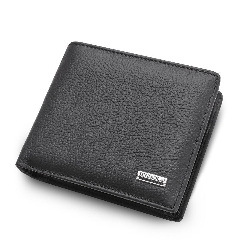 Men Wallet Short Genuine Leather Wallet Mens Coin Purse Bag Cuzdan ...