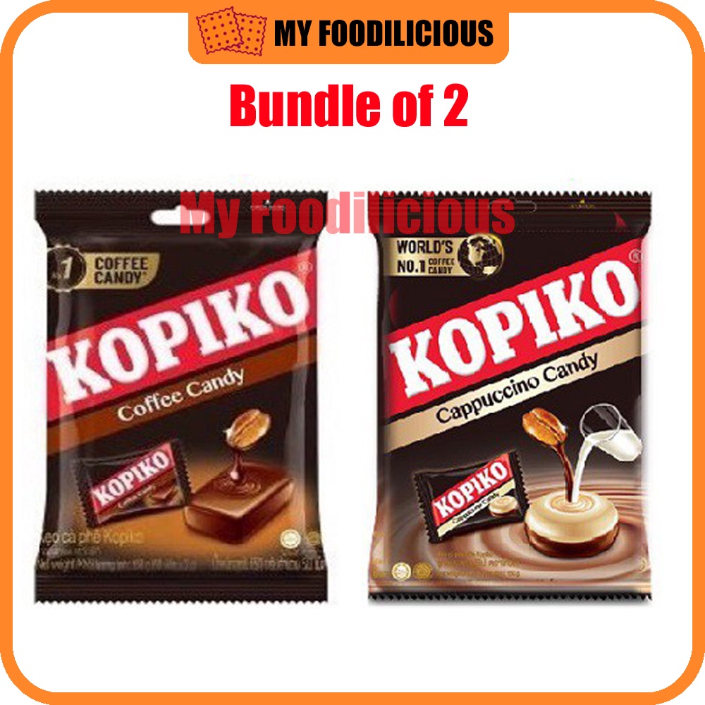 Kopiko Coffee Candy Classic /Cappuccino 1050g Gulagula Kopi Shopee