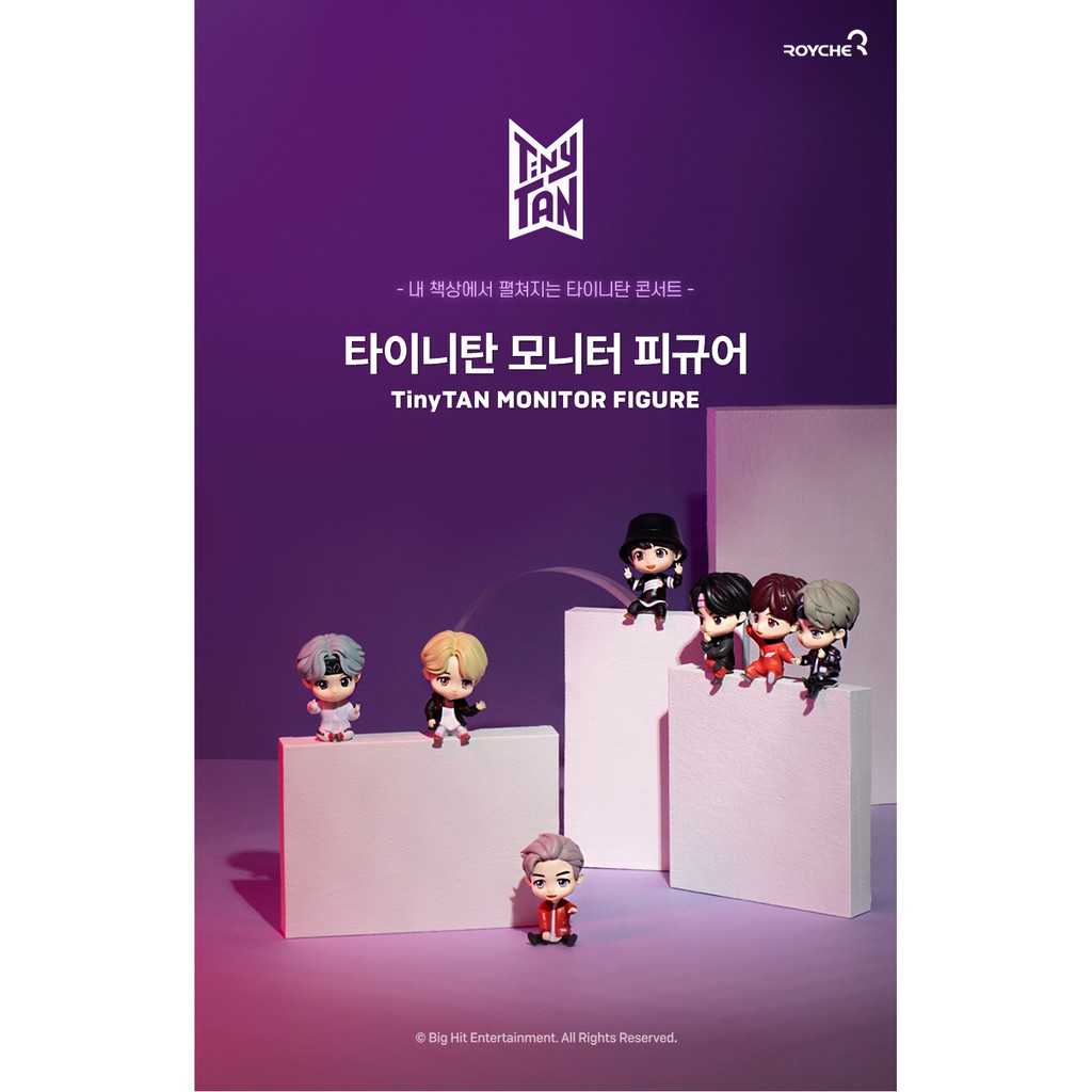 [Korea] BTS (Bangtan boys) Monitor Figure full set (7 members), TinyTan ...