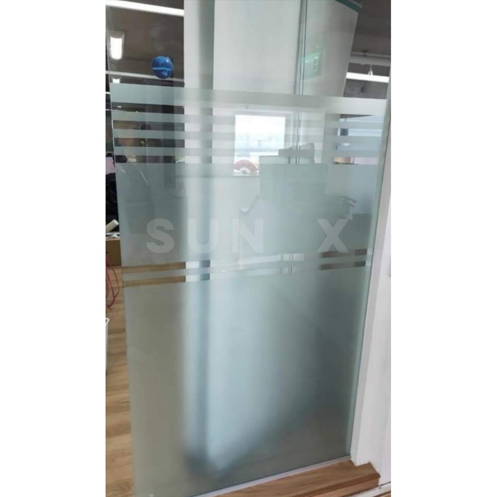 50 X 100 cm Frosted Privacy Safety PVC Window Film LOCAL SELLER! FAST DELIVERY!! | Shopee Singapore