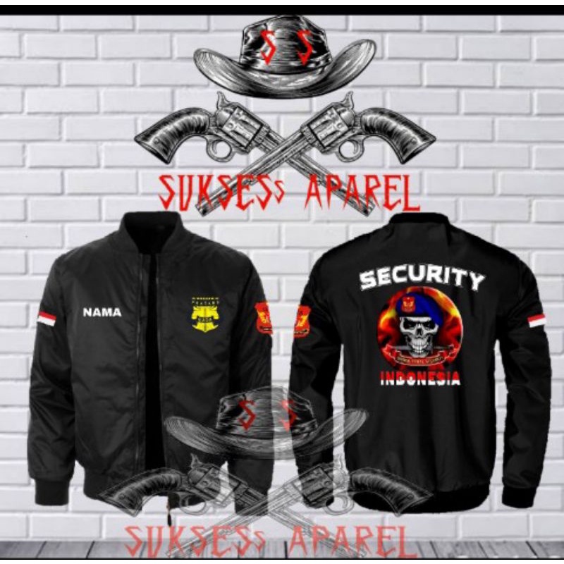 Gts bomber Jacket/garda total security | Shopee Singapore