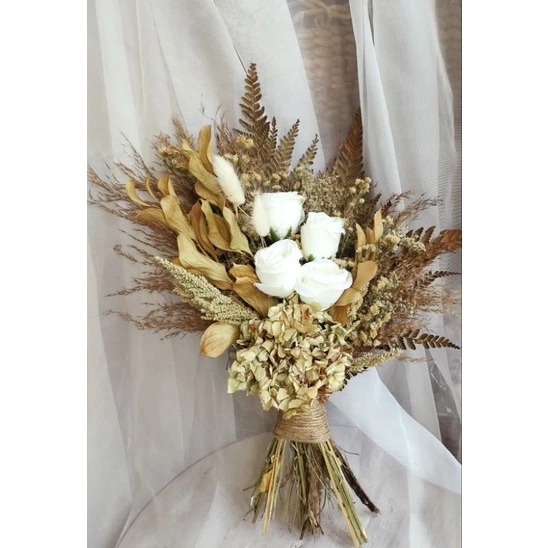 buket bunga kering - buket wedding - buket wisuda mzy.1308