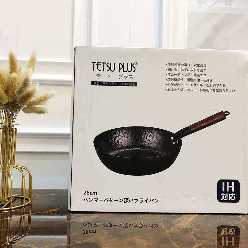 Mother Day Gift Japanese Tamasaki 28cm Iron Wok Non Stick pan 28cm Shopee Singapore