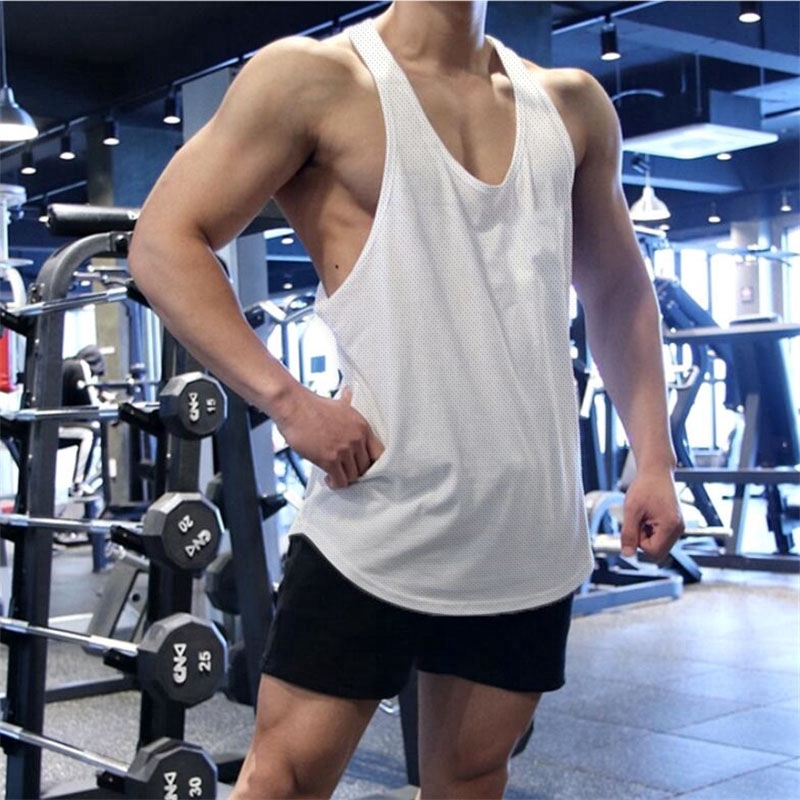 Muscleguys Brand Fashion Clothing Fitness Drop Armhole Tank Top Men Gym  Bodybuilding Singlets Sleeveless Shirt Workout Vest