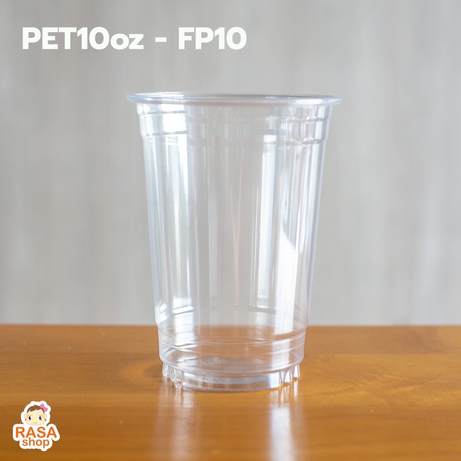 [FP10-1000] 10 oz PET Clear Plastic Glass Model FP10 1000 Pieces Per ...