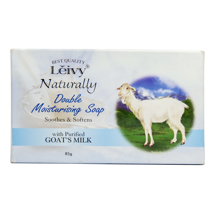 Leivy Body Soap Goats Milk 85gr - Gambar 2