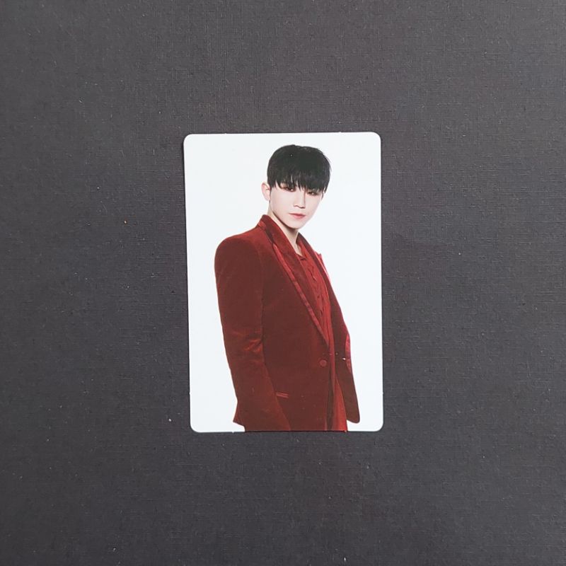 Ready] Official Seventeen Woozi Ruby Trading Card TC | Shopee