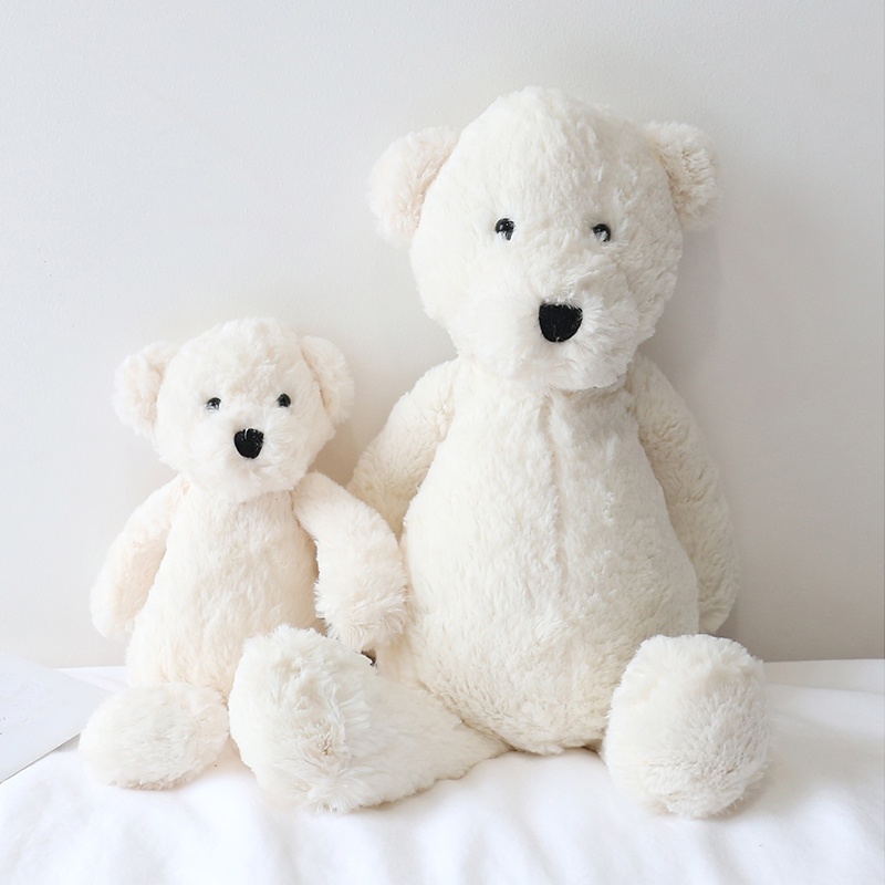 25/40cm Baby Appease Toys Fluffy Bear Plush Soft Cuddle Plushies Cute ...