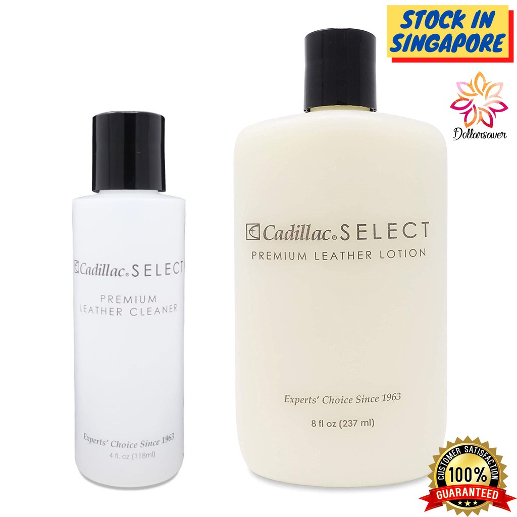 Cadillac Select Premium Leather Lotion 237ml / Cleaner 118ml for Chanel