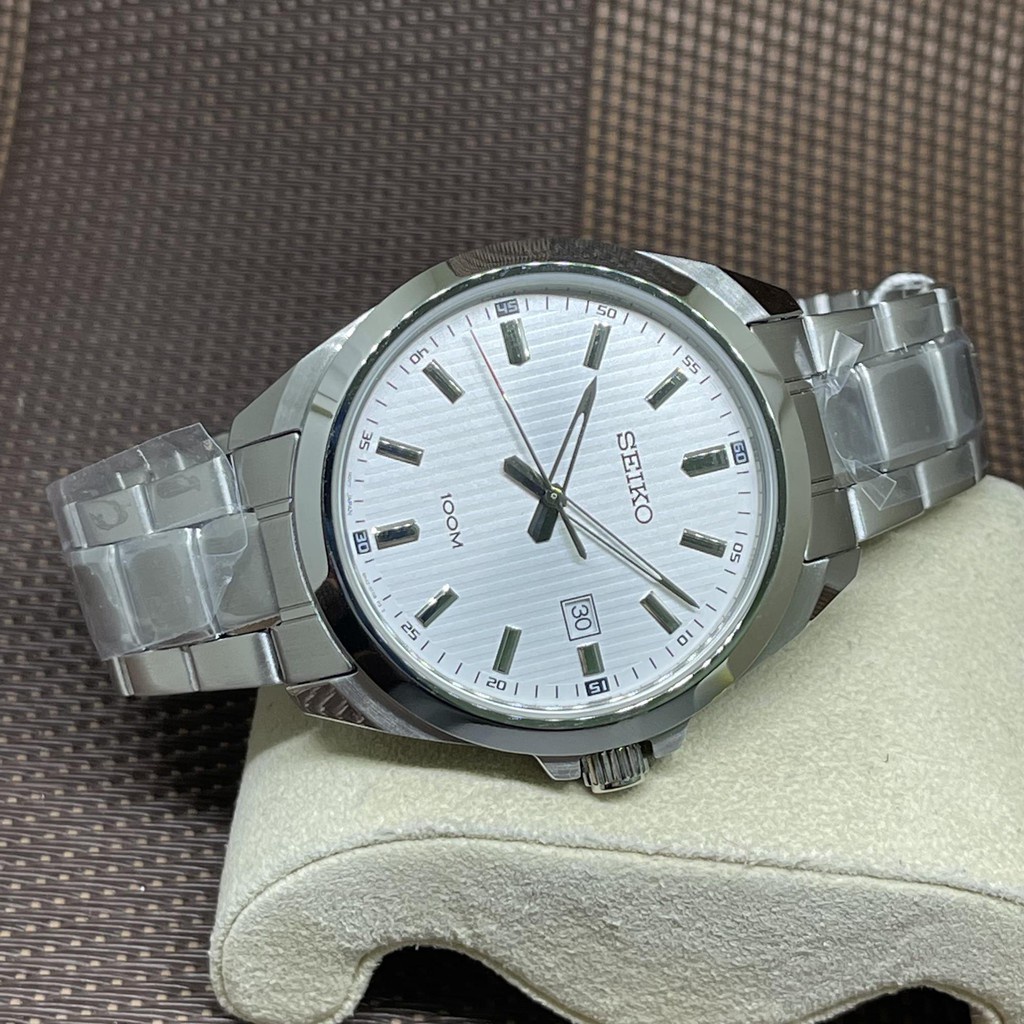 Seiko SUR273P1 Classic Quartz Analog Stainless Steel Bracelet Analog Date Men s Watch Shopee Singapore