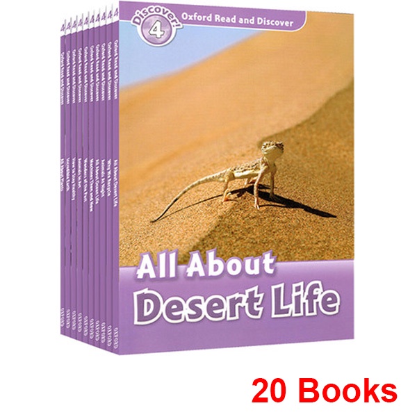 SG Stock] Oxford Read and Discover Level 1 - Level 6 (108 Books