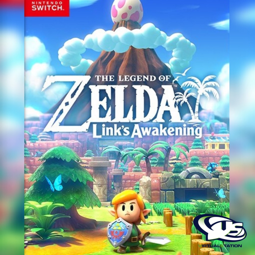Nintendo Switch Game The Legend of Zelda Link's Awakening Shopee